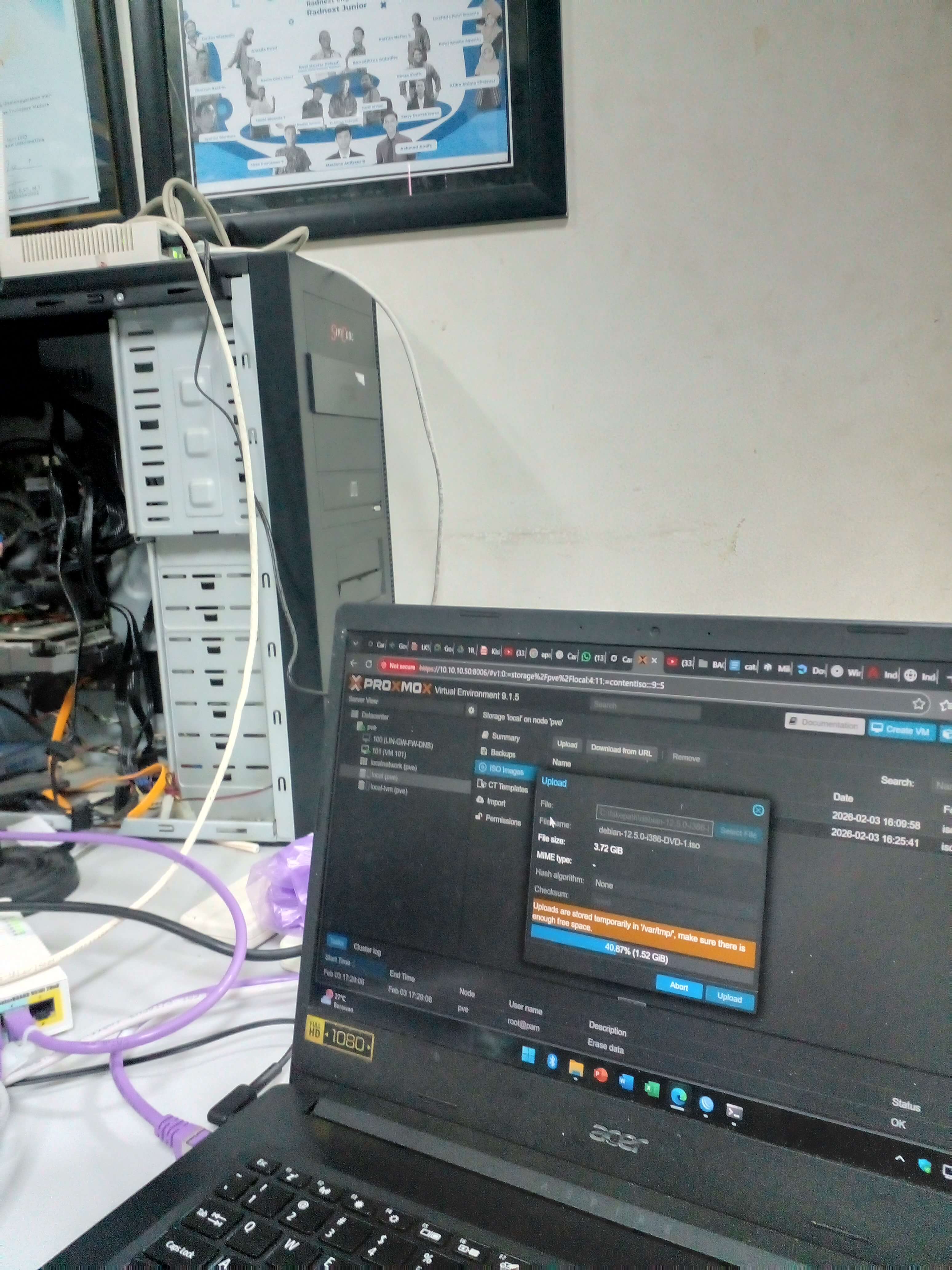 Proxmox Installation